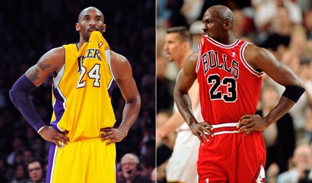 Kobe Bryant Michael Jordan LEBRON