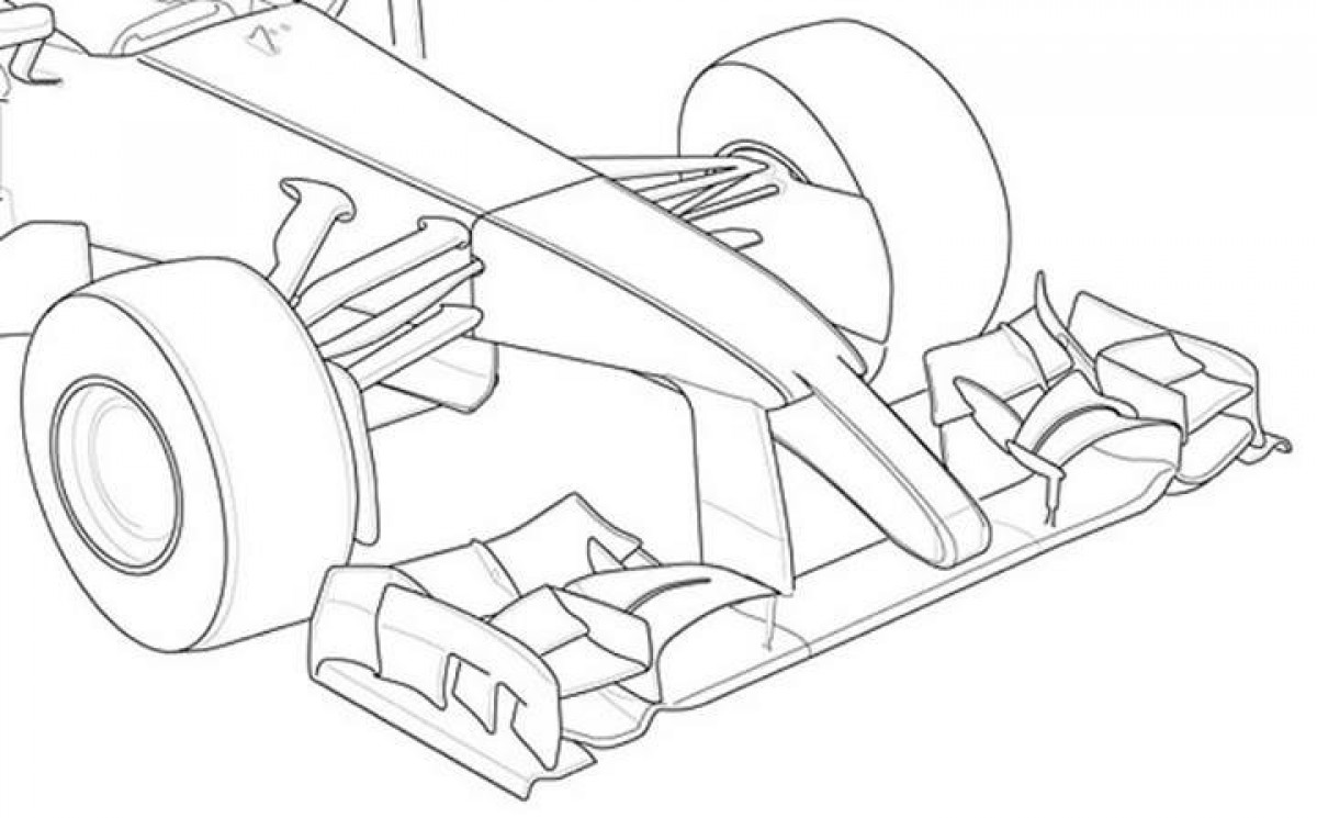 Формула 1 рисунок для начинающих